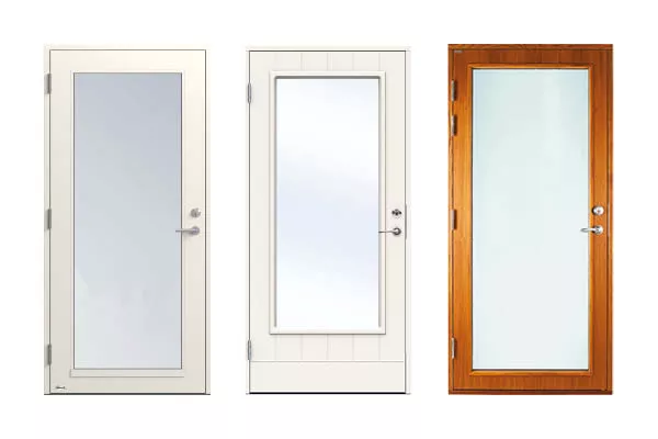 Helglasad ytterdörr