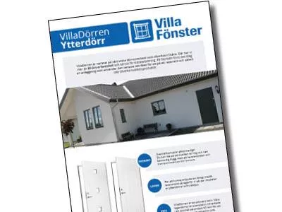 VillaDörren Ytterdörr