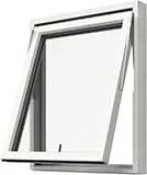 Aluminiumbeklädda träfönster