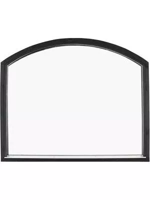 Fast stallfönster med valvbåge - 502697991