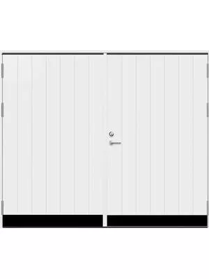 Slagport med aluplåtsinlägg - 407912540