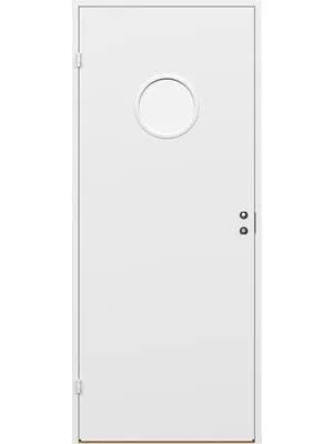Innerdörr Slät runt glas - 403243281