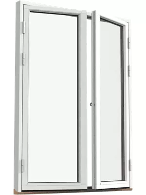 Fönsterdörr, helglasad (par) - 407771807H