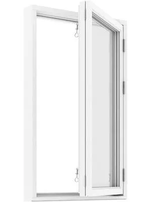 Kopplat sidohängt fönster 2+1 - H1100-0506V