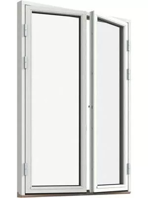 Fönsterdörr, helglasad (par) - 40703206HLAG