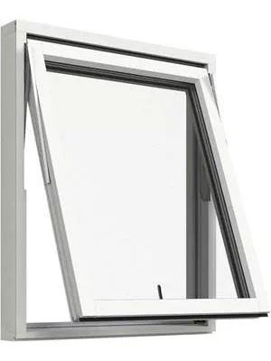 Vridfönster med frostat glas - B2002+0606