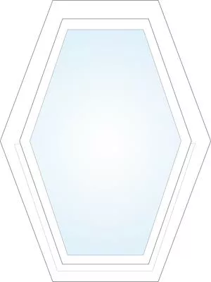 6-kants fönster - 407911688