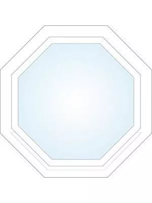 8-kants fönster - 407911696