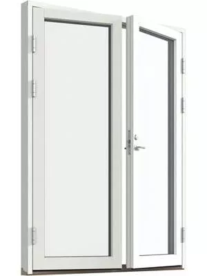 Fönster-Ytterdörr, helglasad (par) - 40731014