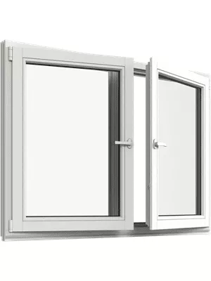 Inåtgående fönster 2-Luft - 40770810