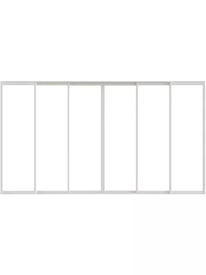 Skjutdörr 6-del (mittingång) - 48001286800