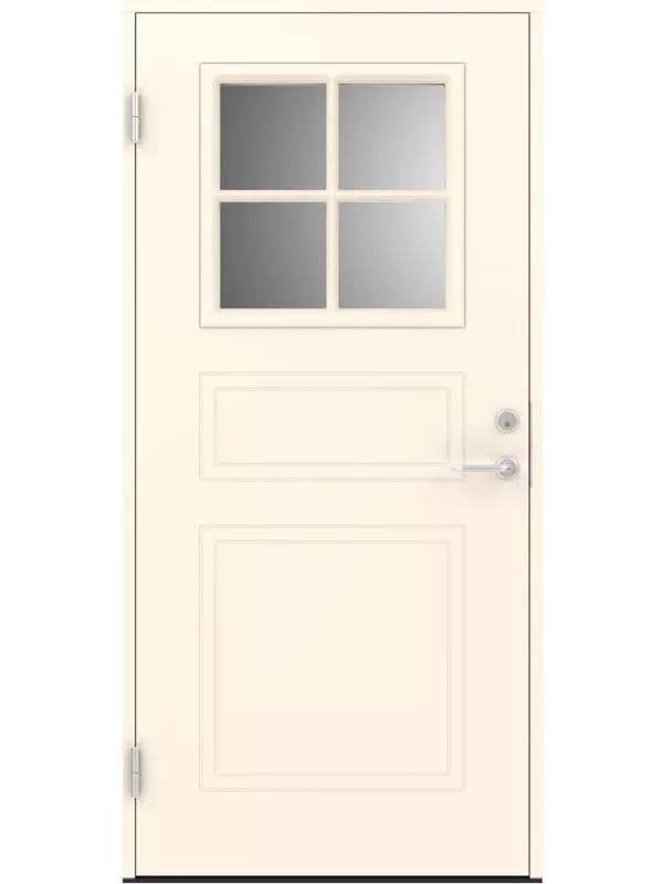 Catavu C8010 ytterdörr Vitmålad