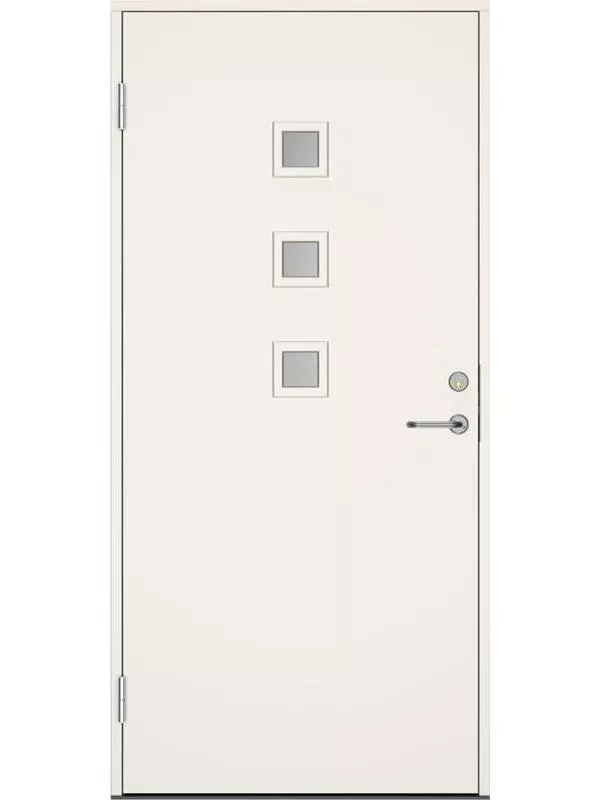 C7031 ytterdörr Vitmålad