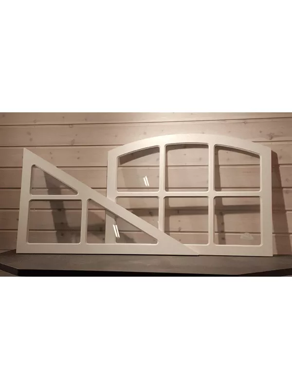 Stalldekorfönster med spröjs