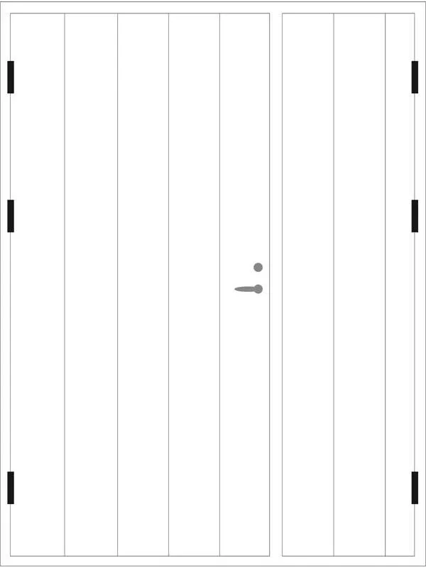 Kaj parförrådsdörr