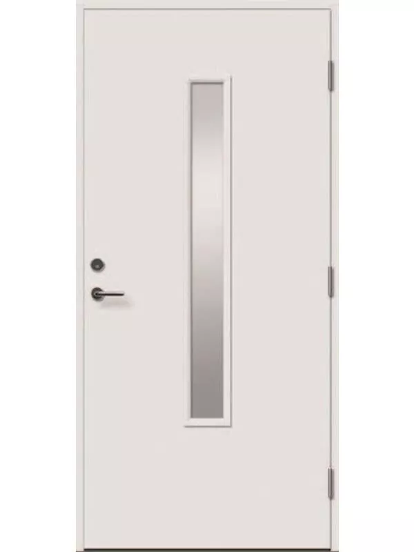 Wilma ytterdörr, Brand- & Ljudklassad Vitmålad