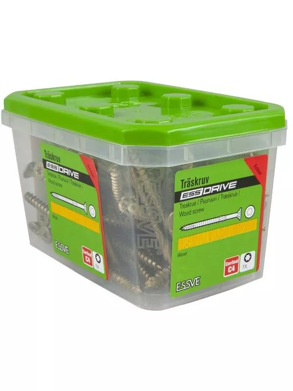 Träskruv ESSDRIVE 5,0x80
