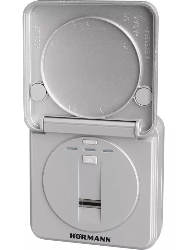 Svart och silverfärgad fingerskanner med en rektangulär form och en central skanningsyta.