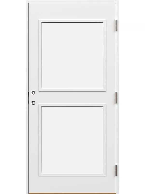 Innerdörr Ljudklassad 35dB 2 glas 66 mm - Inkl. karmset 8x20 Höger