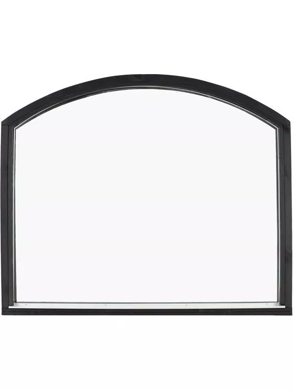 Fast stallfönster med valvbåge