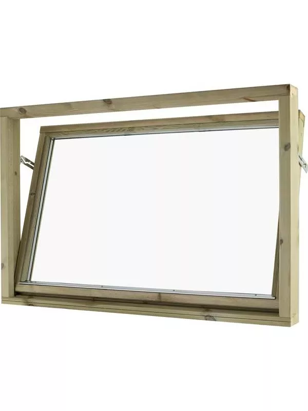 Inåtgående stallfönster