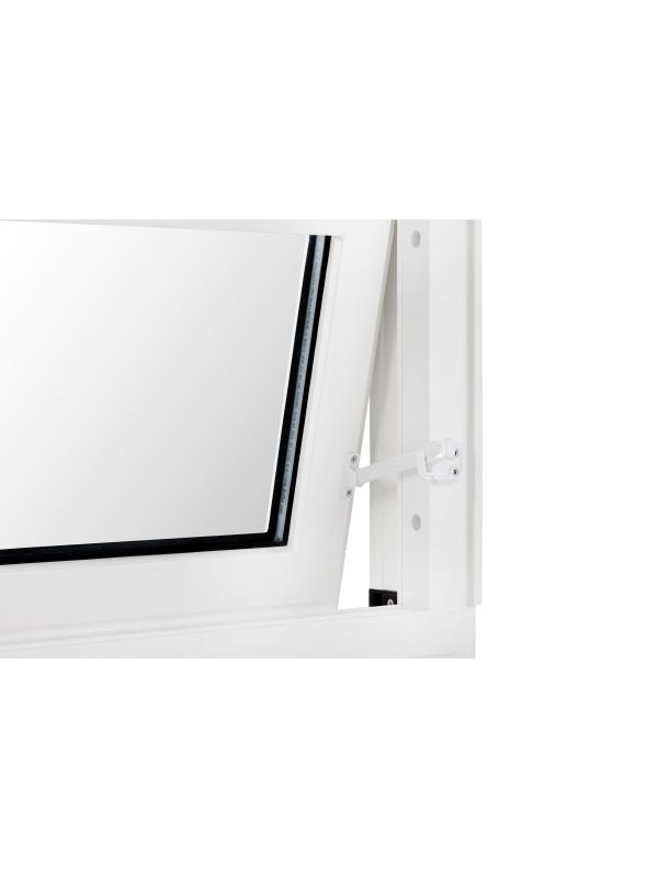 Överhängt fönster