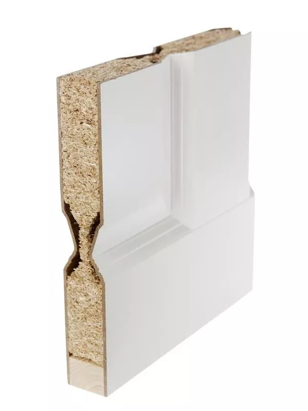 Parinnerdörr Slät glas 23