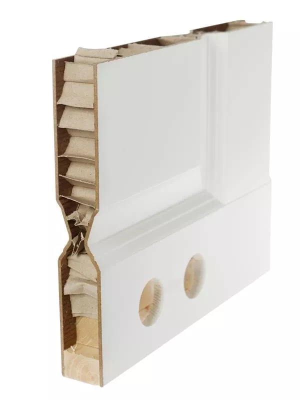 Parinnerdörr Slät glas 21