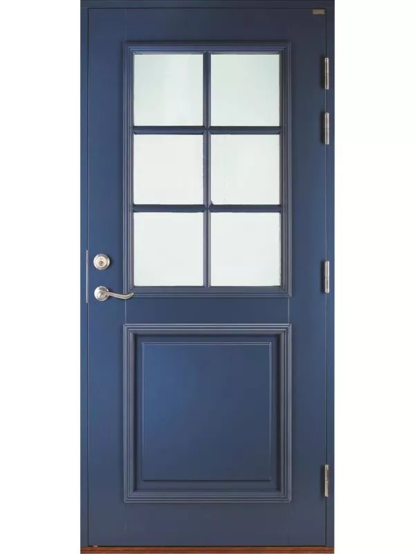 Älvsbacka ytterdörr Vitmålad