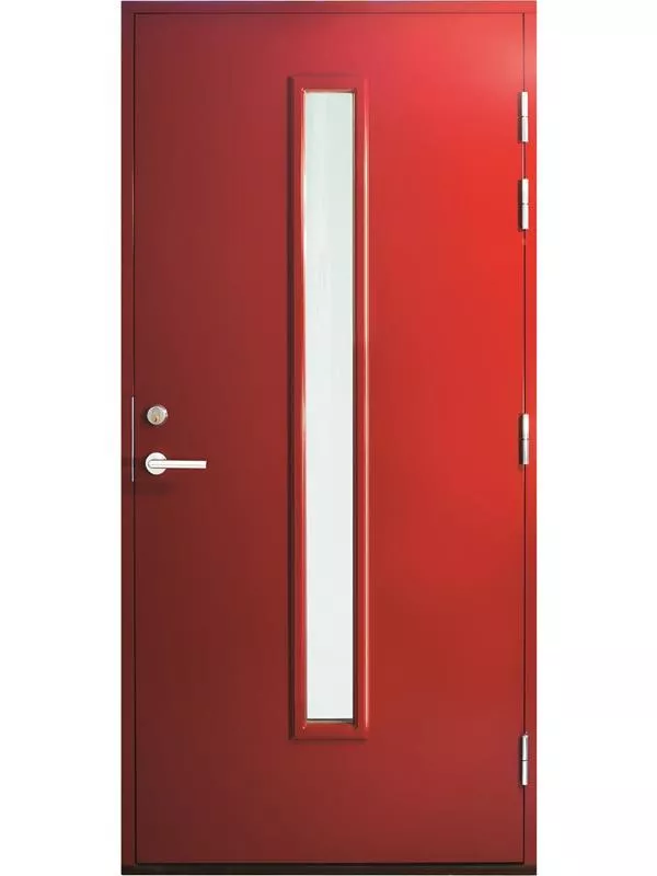 Högsäter ytterdörr Vitmålad