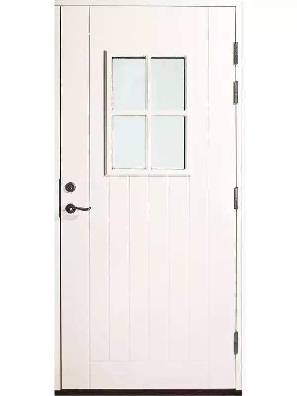 Resö ytterdörr Vitmålad