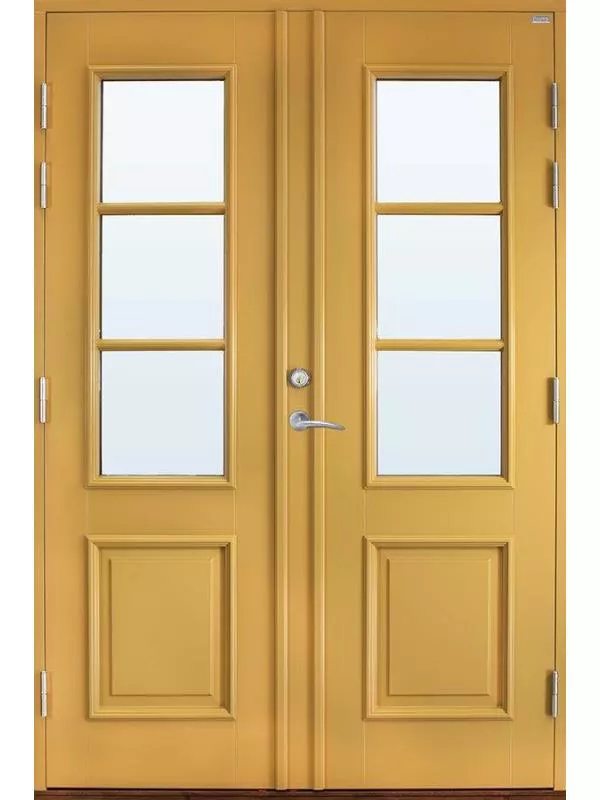 Solbacken parytterdörr Vitmålad