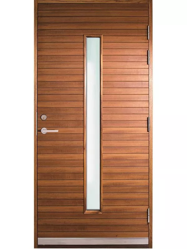 Värmdö ytterdörr Teak