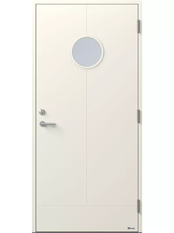 Björnen 848G ytterdörr Vitmålad