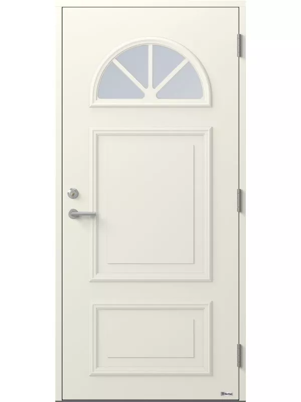 Månen 820G ytterdörr Vitmålad