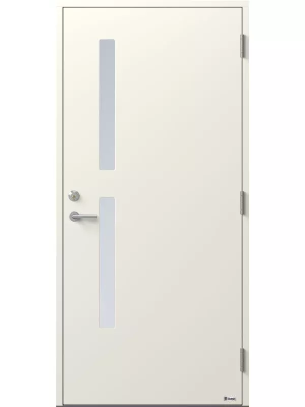 Pollux 832G2 ytterdörr Vitmålad