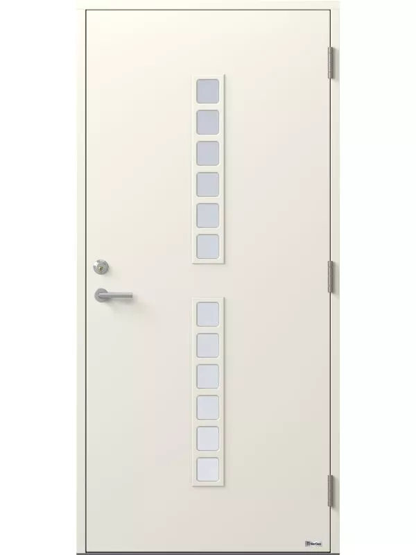 Rutan 831G2 ytterdörr Vitmålad