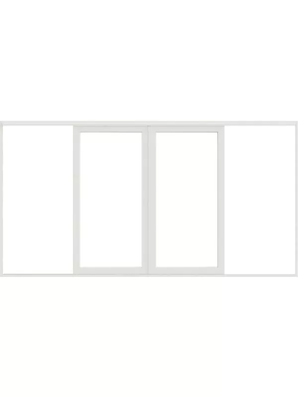 Lyftglid skjutparti 4-del