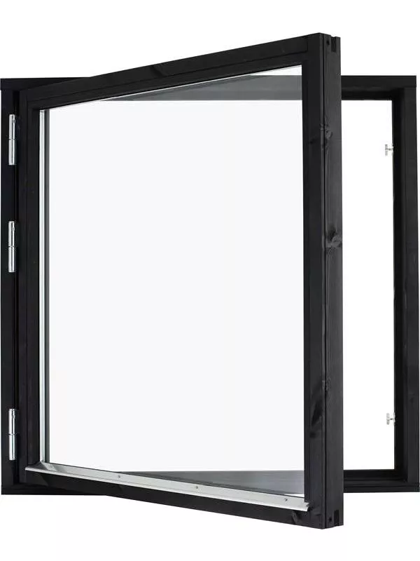 Sidohängt stallfönster