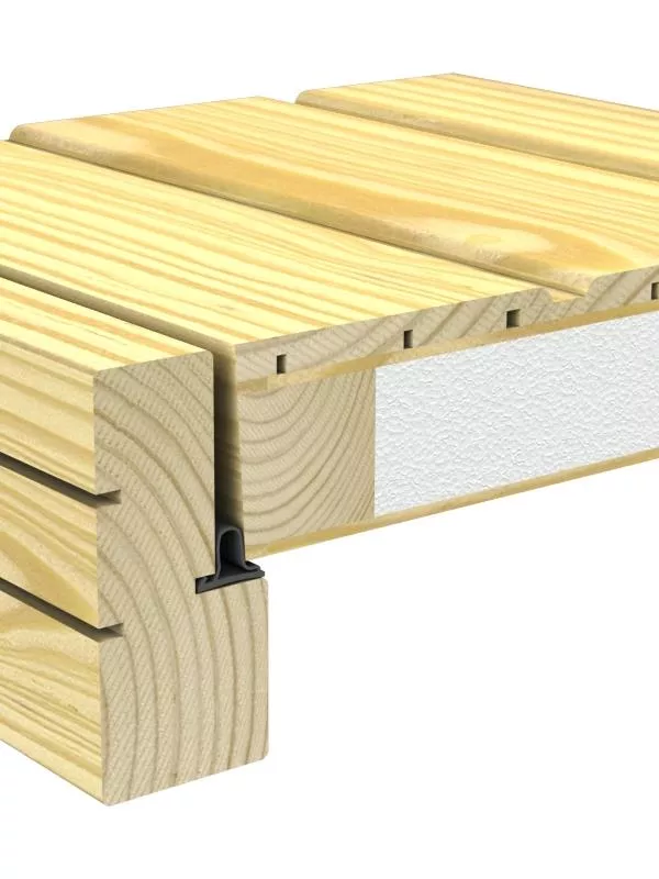 Sälen varmförrådsdörr med sparkplåt