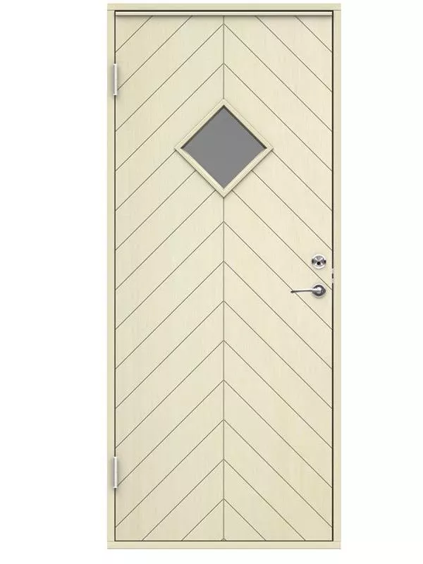 Trysil varmförrådsdörr glasad