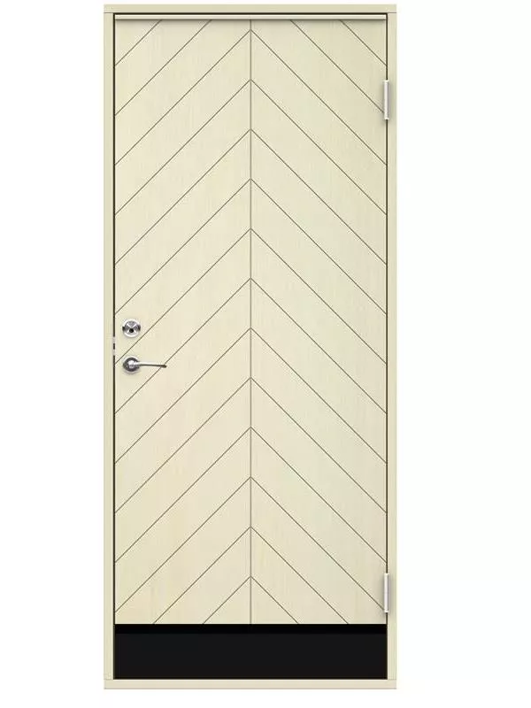 Trysil varmförrådsdörr med sparkplåt