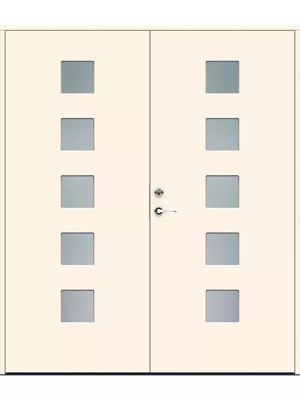 Square parytterdörr