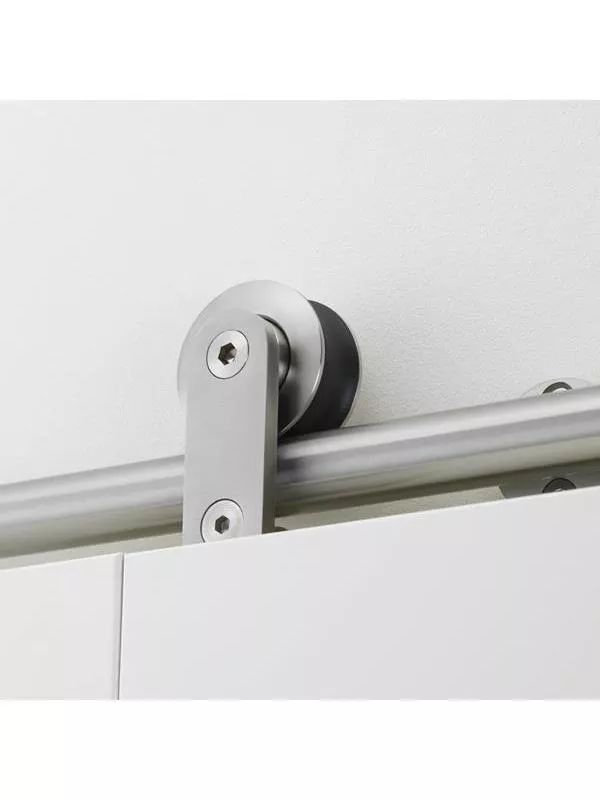 Designskena för utanpåliggande skjutdörr