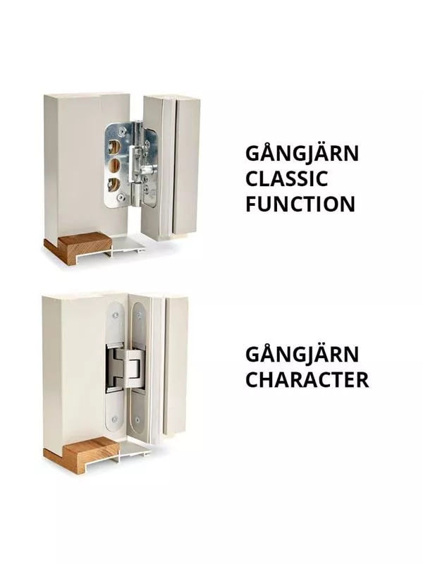 Square parytterdörr