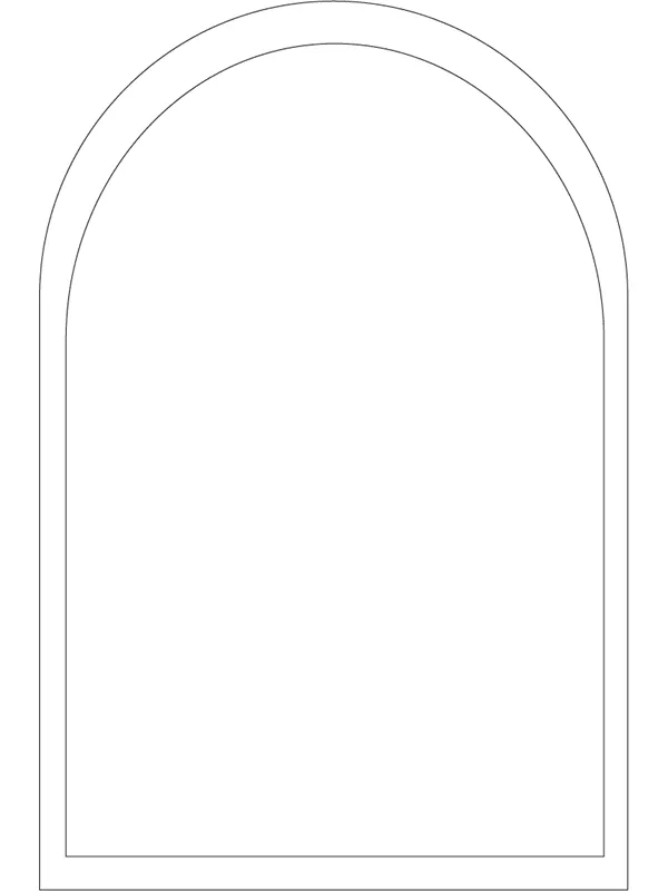 Välvt utvändigt foder