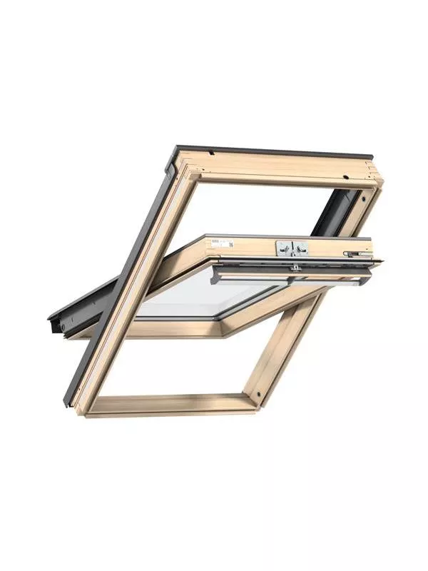 Pivåhängt Takfönster Klarlackerat cm