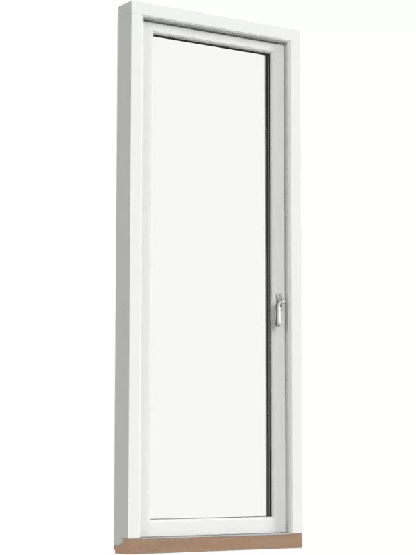 Fönsterdörr, helglasad