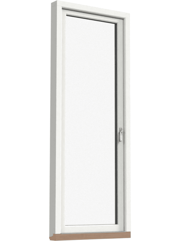 Fönsterdörr, helglasad