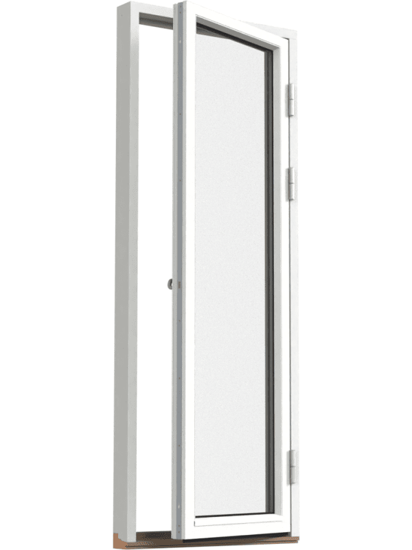 Fönsterdörr, helglasad